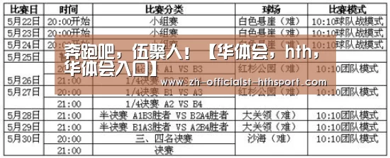 奔跑吧,伍聚人!【华体会,hth,华体会入口】(图4) 华体会,hth,华体会入口